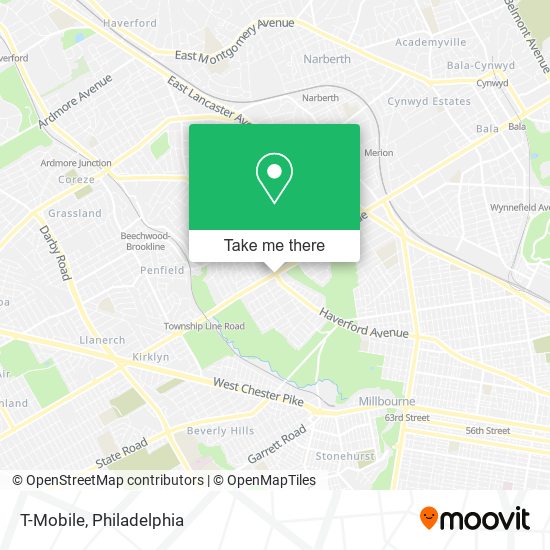 Mapa de T-Mobile