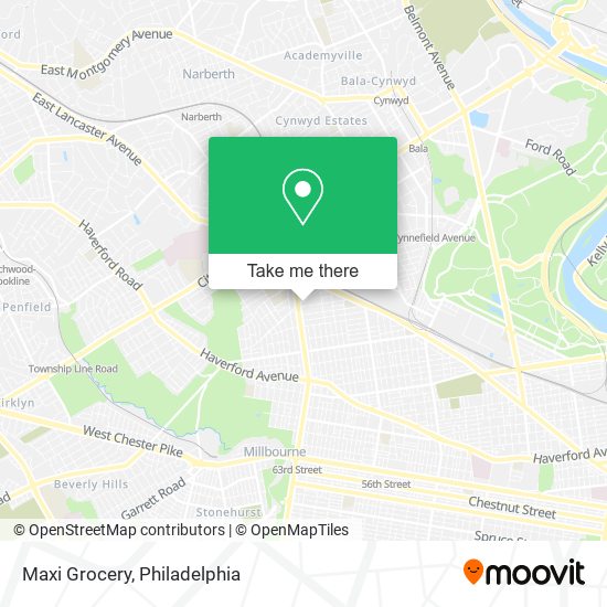 Maxi Grocery map