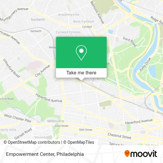 Empowerment Center map