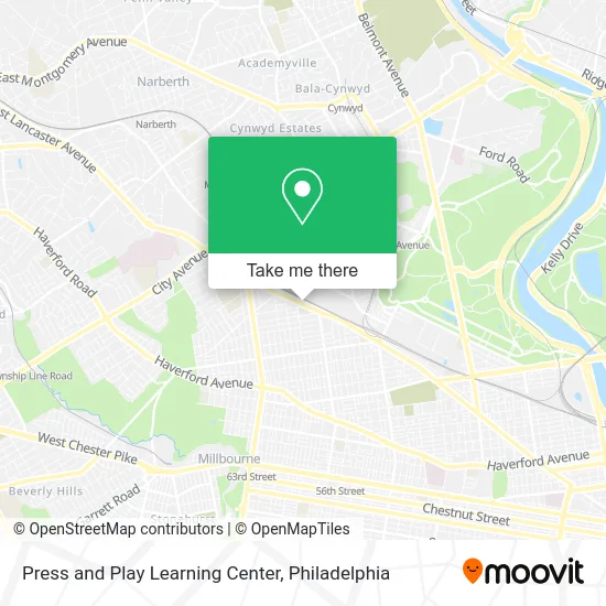 Press and Play Learning Center map