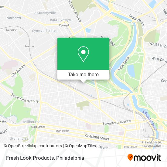 Fresh Look Products map
