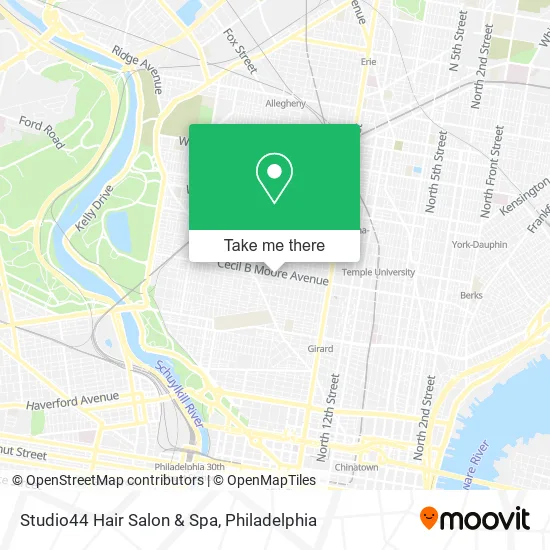 Studio44 Hair Salon & Spa map