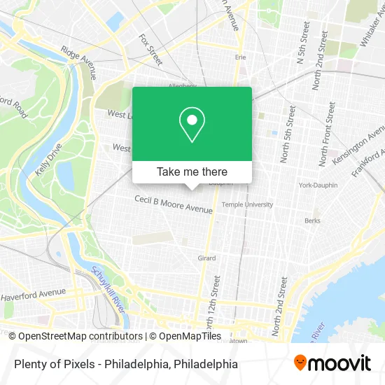 Plenty of Pixels - Philadelphia map