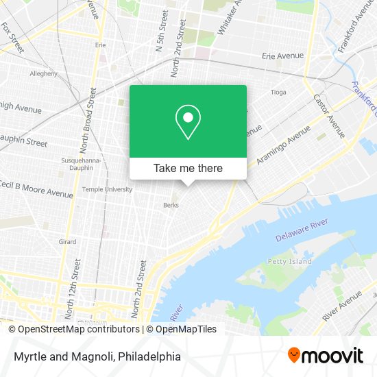 Myrtle and Magnoli map