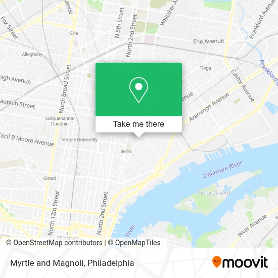 Myrtle and Magnoli map