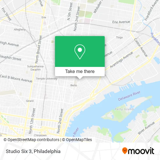 Studio Six 3 map