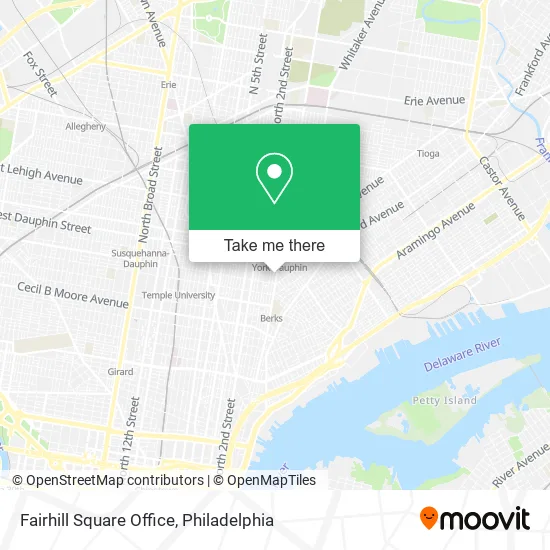 Fairhill Square Office map