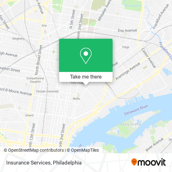Insurance Services map