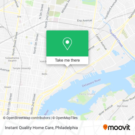 Instant Quality Home Care map