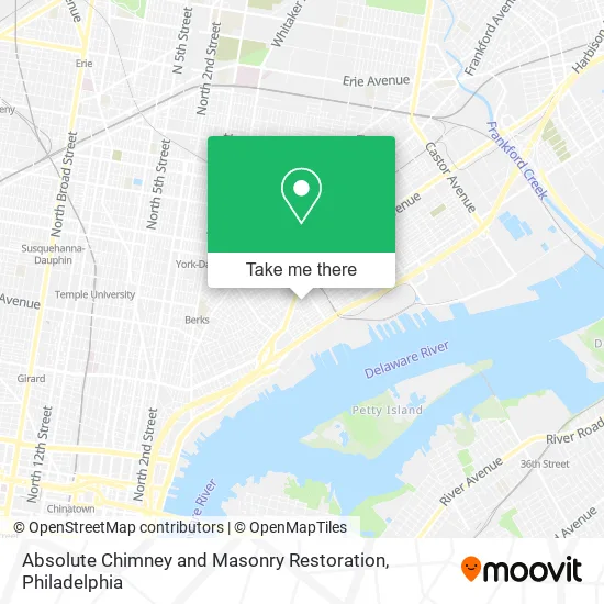 Absolute Chimney and Masonry Restoration map