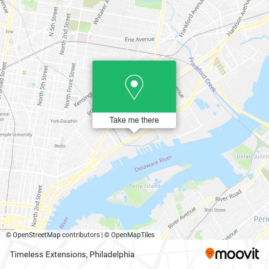 Timeless Extensions map