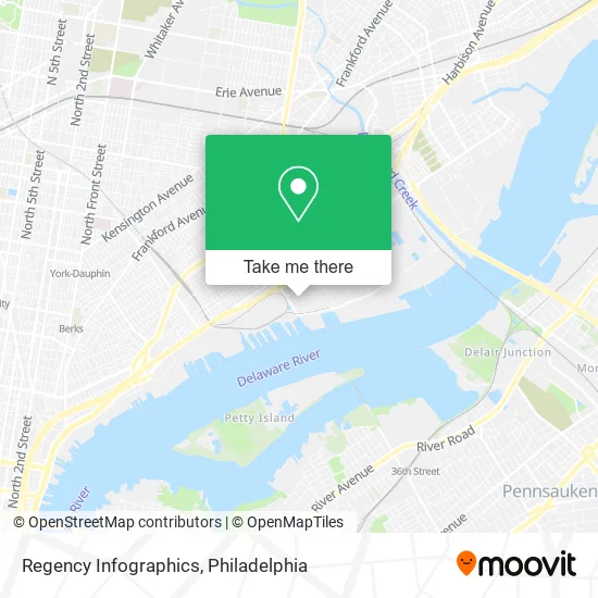 Regency Infographics map