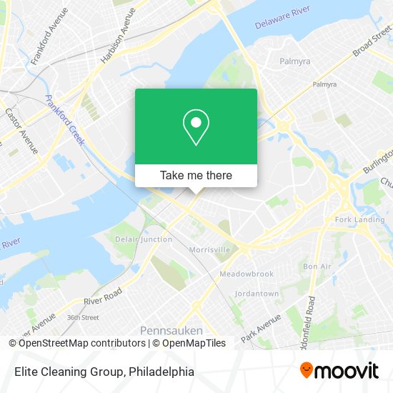 Elite Cleaning Group map