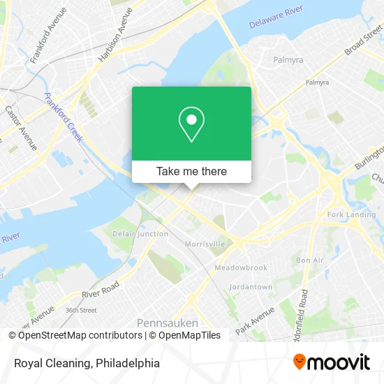 Royal Cleaning map