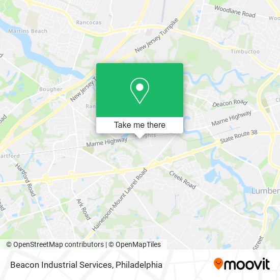 Beacon Industrial Services map