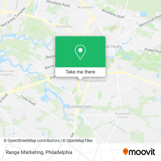 Range Marketing map