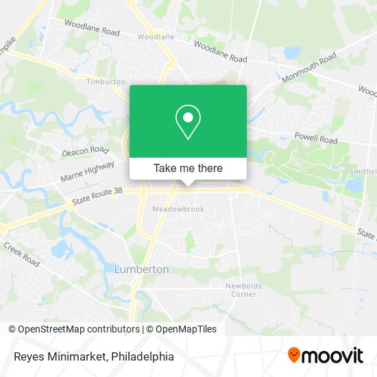 Reyes Minimarket map