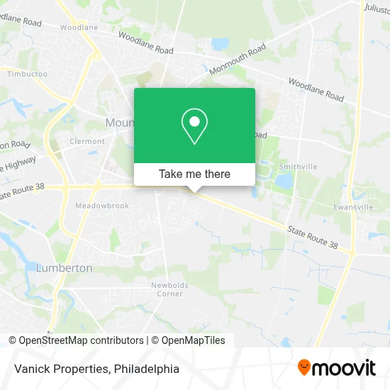 Vanick Properties map