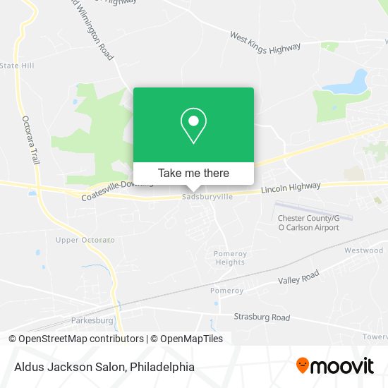 Aldus Jackson Salon map