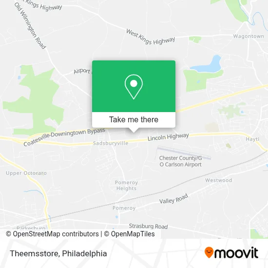 Theemsstore map