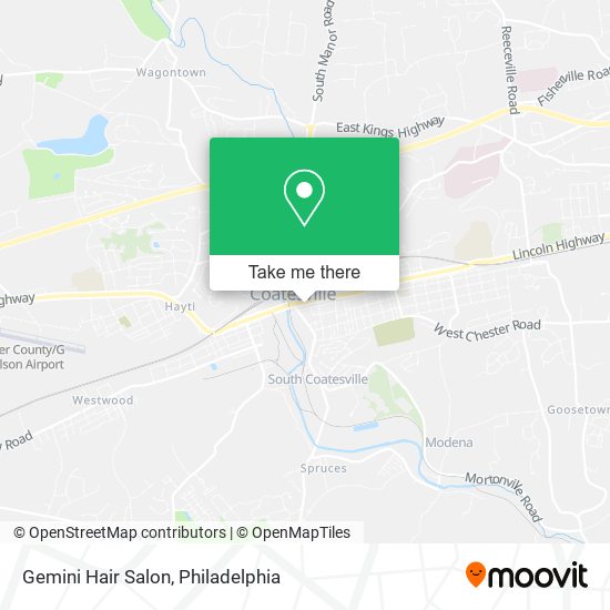 Gemini Hair Salon map
