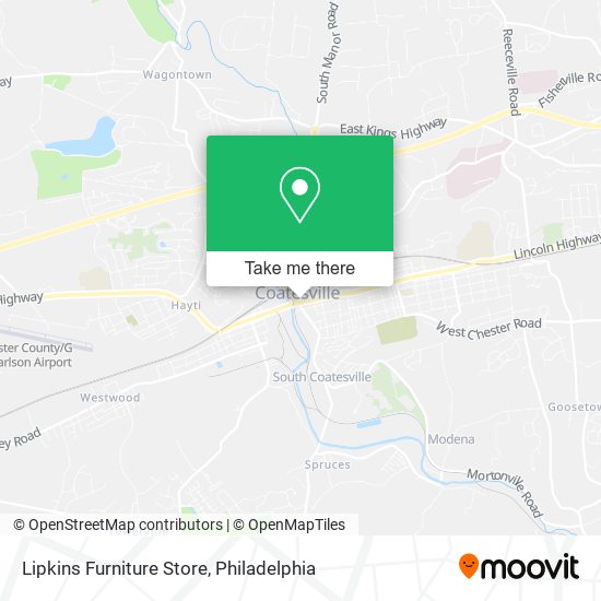 Mapa de Lipkins Furniture Store