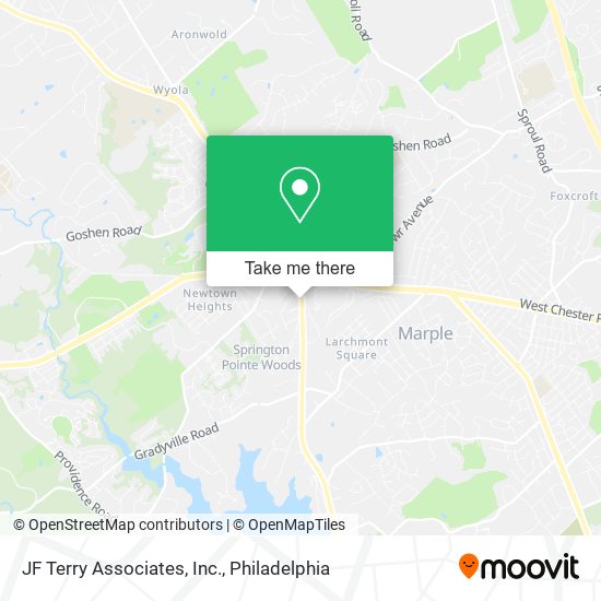 Mapa de JF Terry Associates, Inc.