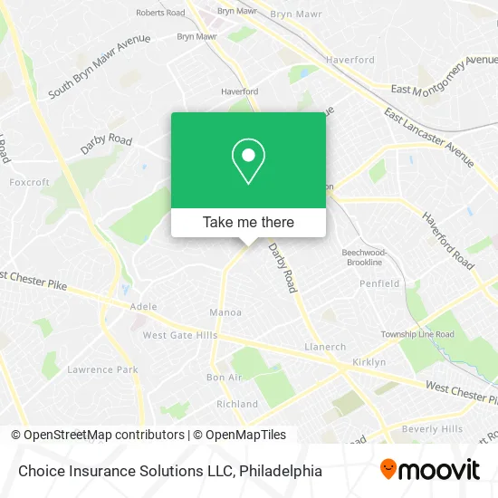 Choice Insurance Solutions LLC map