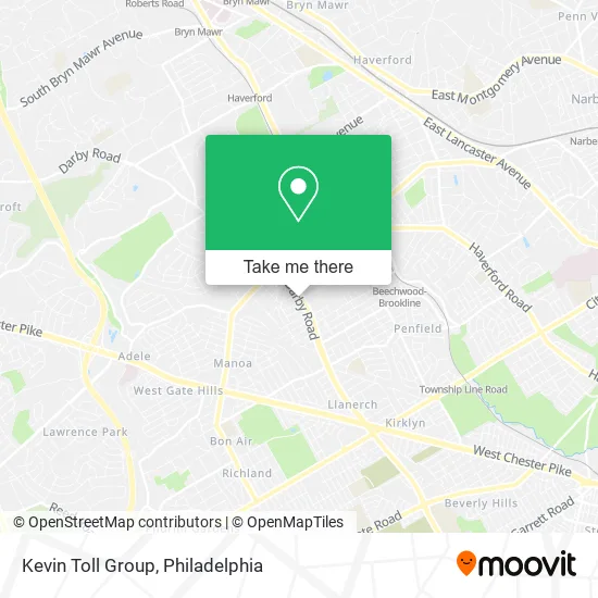 Kevin Toll Group map