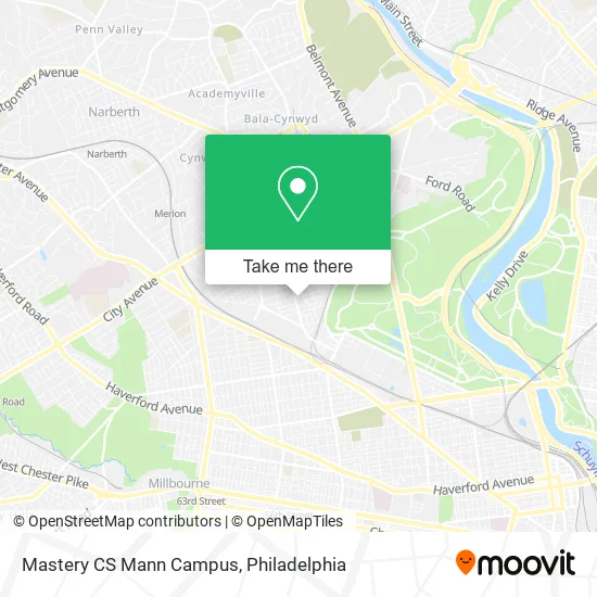 Mastery CS Mann Campus map
