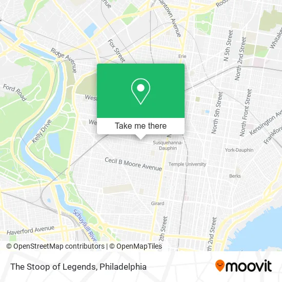 The Stoop of Legends map