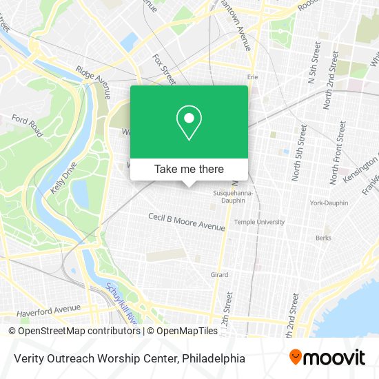 Mapa de Verity Outreach Worship Center