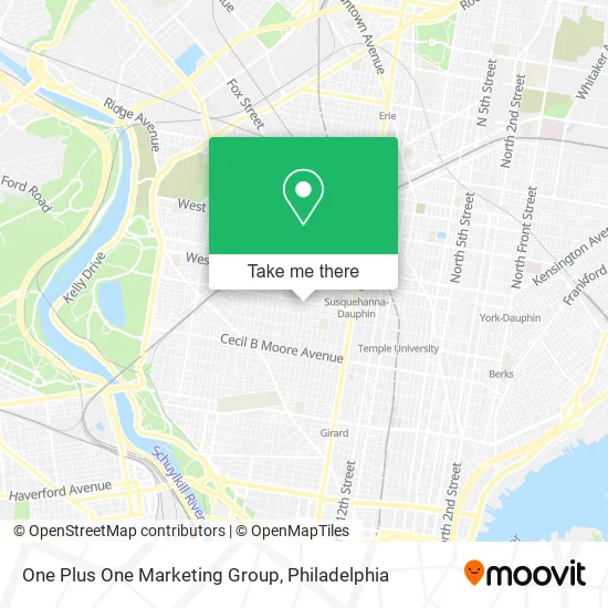 One Plus One Marketing Group map