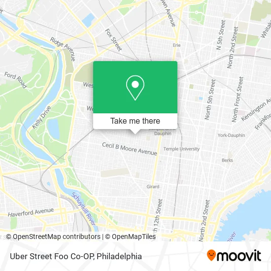 Uber Street Foo Co-OP map
