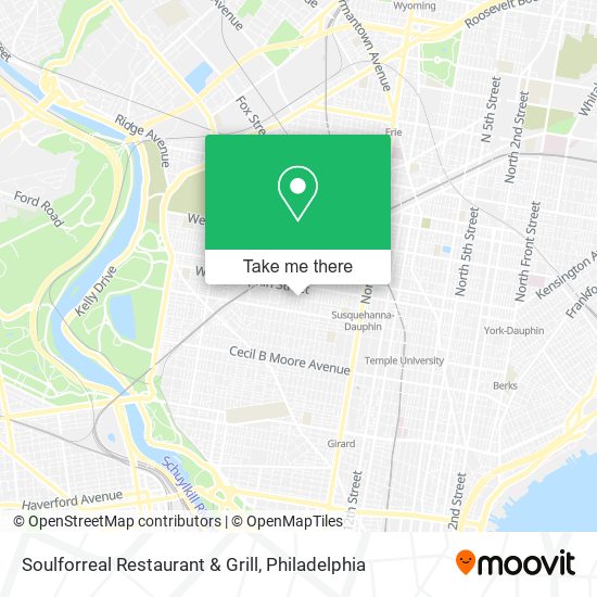Mapa de Soulforreal Restaurant & Grill