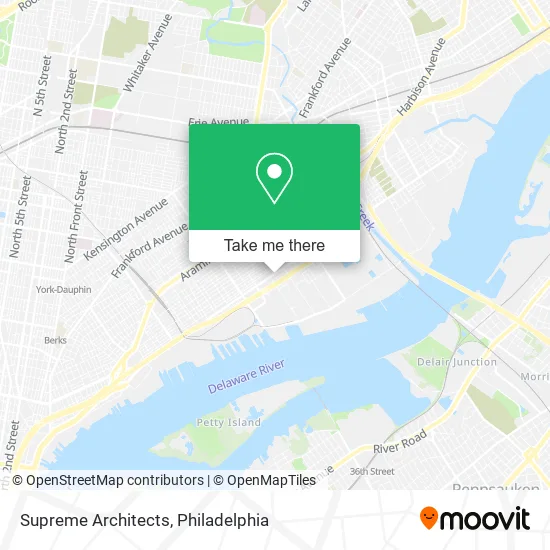 Supreme Architects map