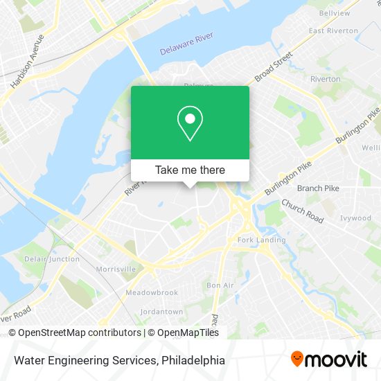 Water Engineering Services map