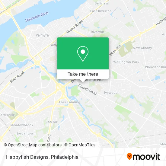 Happyfish Designs map