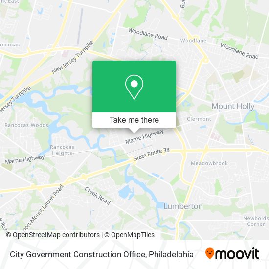 City Government Construction Office map