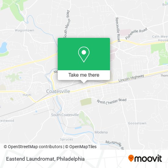 Eastend Laundromat map