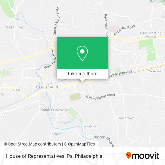 House of Representatives, Pa map