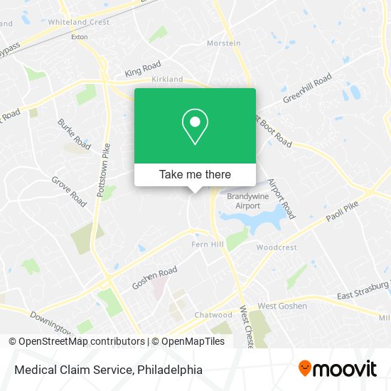 Medical Claim Service map