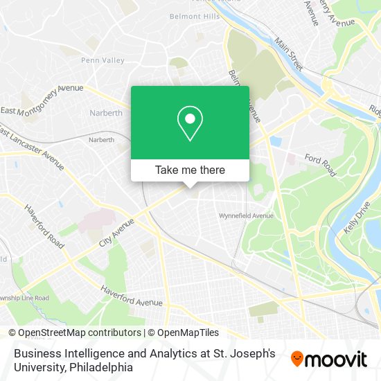 Mapa de Business Intelligence and Analytics at St. Joseph's University