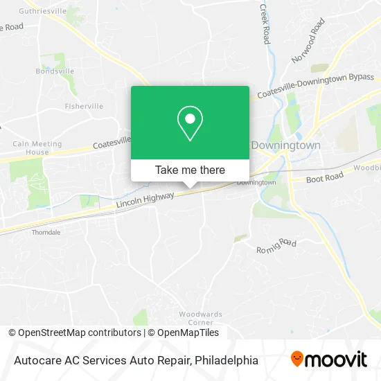 Autocare AC Services Auto Repair map