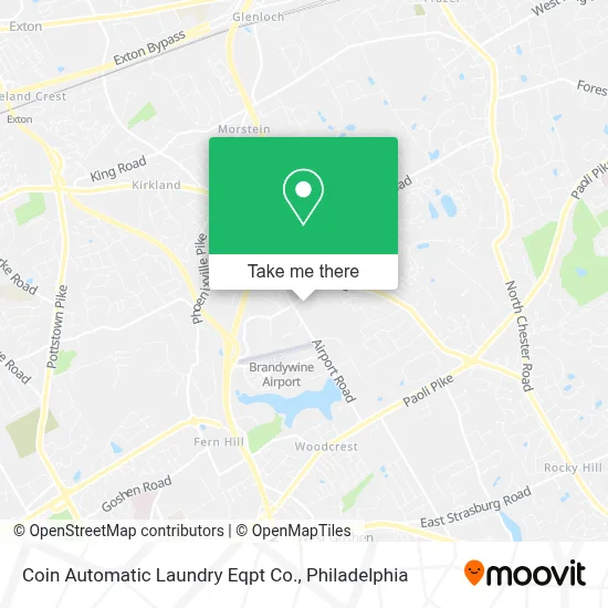 Coin Automatic Laundry Eqpt Co. map
