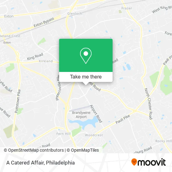 A Catered Affair map