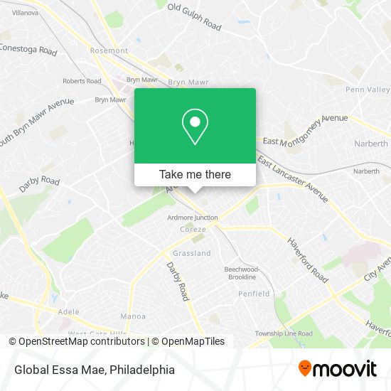 Global Essa Mae map