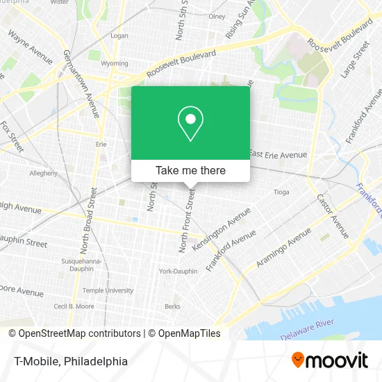 T-Mobile map