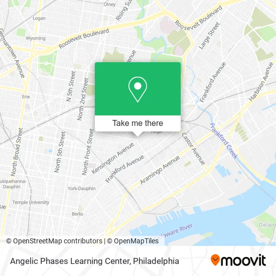 Angelic Phases Learning Center map