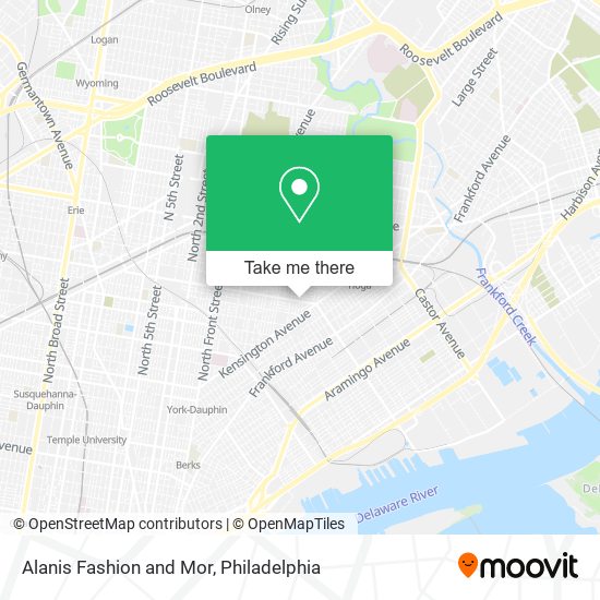 Mapa de Alanis Fashion and Mor